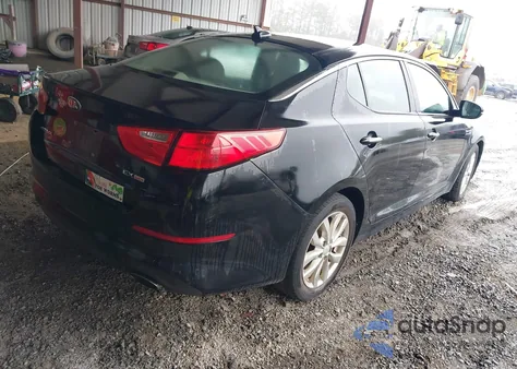 2014 Kia Optima Ex из США, поврежденный, VIN 5XXGN4A78EG334544